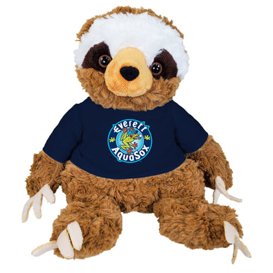 Everett AquaSox Plush Sloth