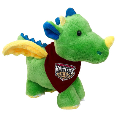 Timber Rattlers Dragon Short Stack Plush