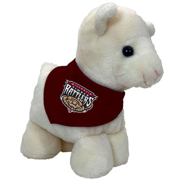 Timber Rattlers Llama Short Stack Plush