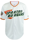 Youth Stitched White Home Jersey