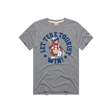 The Asheville Tourists Homage Let Ted E Tourist Win T-shirt