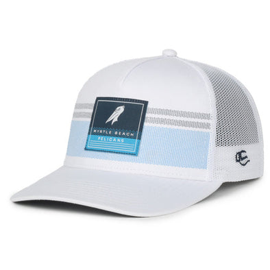 Myrtle Beach Pelicans Outdoor Cap White Ace Alternate Snapback Cap