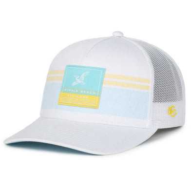Myrtle Beach Pelicans Outdoor Cap White Ace City Snapback Cap