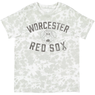 Worcester Red Sox Youth White Woofster Tie Dye Tee