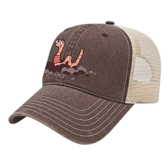 Bimm Ridder Brown Wicked Worms Trucker