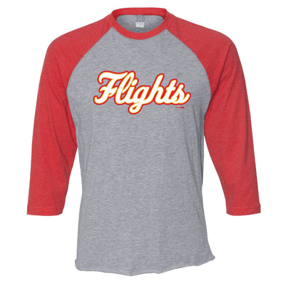 Winston-Salem Flights 3/4 Baseball Tee