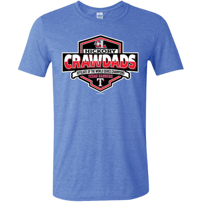 Hickory Crawdads Softstyle World Series Affiliate Tee