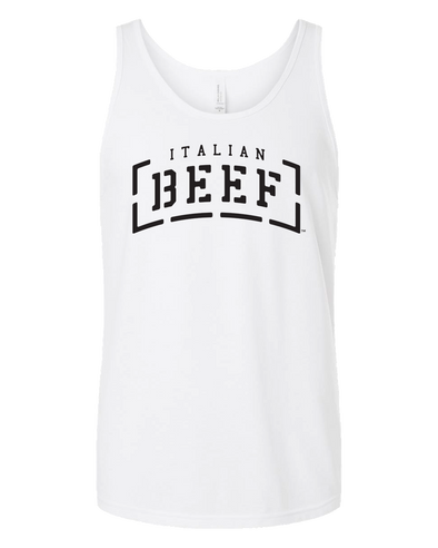 Italian Beef Wordmark Tank