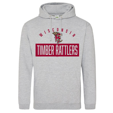 Wisconsin Timber Rattlers Bimm Ridder Grey Pullover Hood