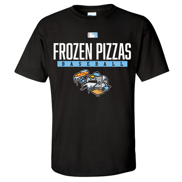 Frozen Pizzas Bimm Ridder Black McGuffin Tee