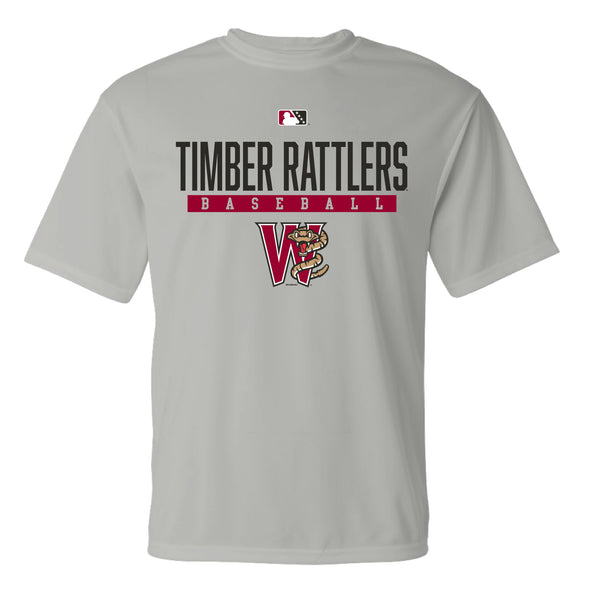 Timber Rattlers Bimm Ridder Silver McGuffin Performance Tee