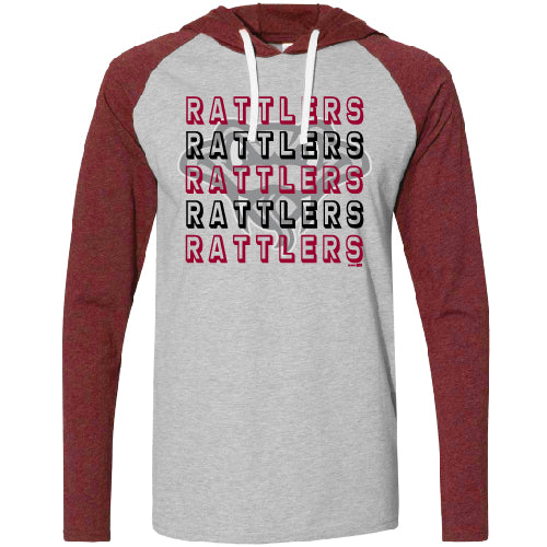 Rattlers Raglan Hooded Tee