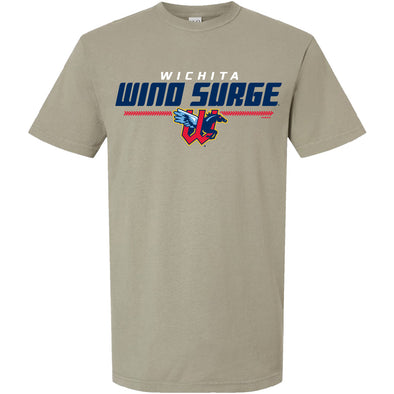 Wichita Wind Surge Adult Sandstone Bern Tee