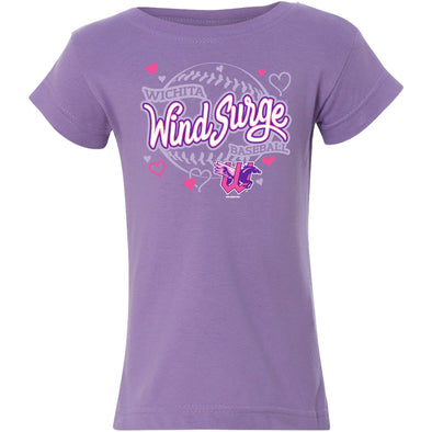 Wichita Wind Surge Toddler Britt Jersey Tee