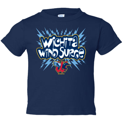 Wichita Wind Surge Infant Navy Password Tee