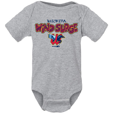 Wichita Wind Surge Infant Scribble Lap Creeper Onesie