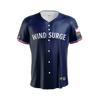 Wichita Wind Surge Youth Alt Navy Replica Jersey