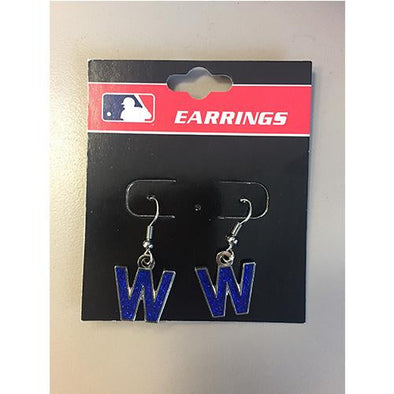 Women's Chicago Cubs W Earrings