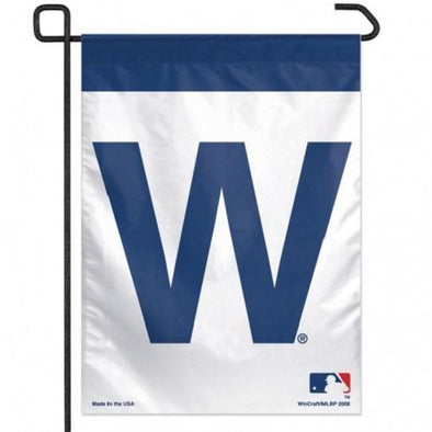 Chicago Cubs W Flag Garden Flag