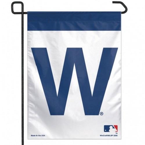 Chicago Cubs W Flag Garden Flag