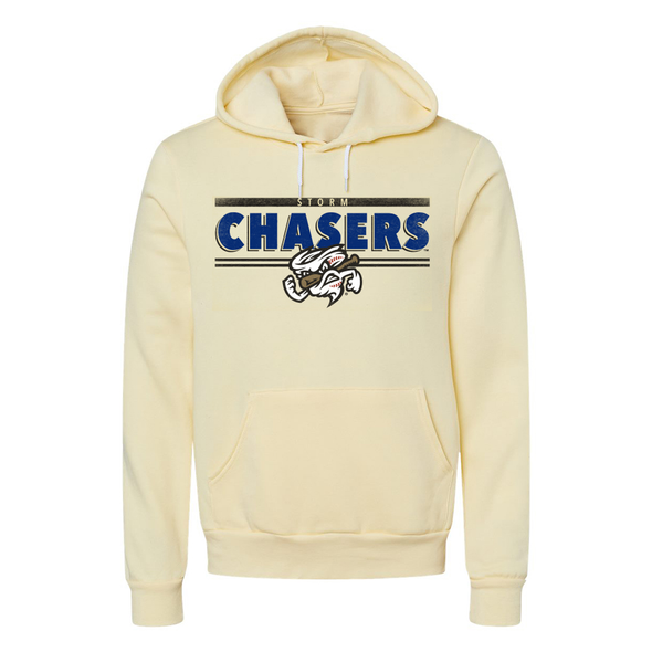 Omaha Storm Chasers 108 Stitches Women's Comeback French Vanilla Hoodie