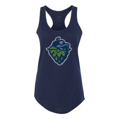 108 Stitches W's Spelled Out Tank, Hillsboro Hops