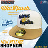 Inland Empire 66ers of San Bernardino Navy & Brown Warhawk 59Fifty Cap