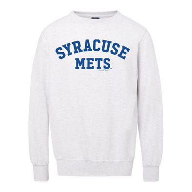 Syracuse Mets MV Ash Fleece Crew