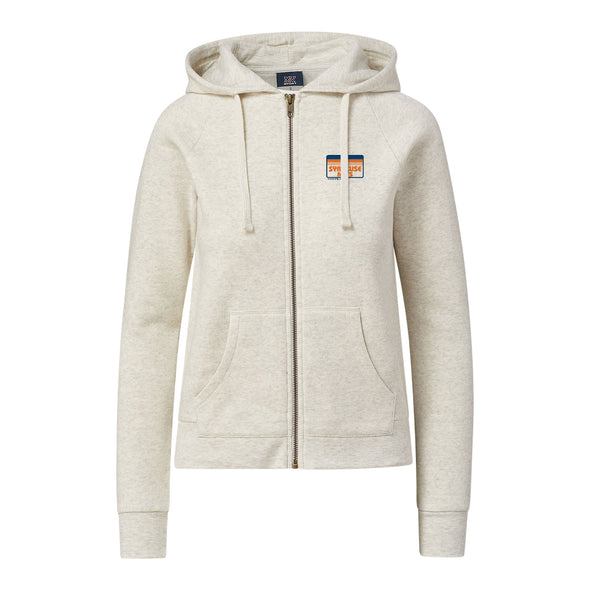 Syracuse Mets MV Oatmeal Ladies Zip-up