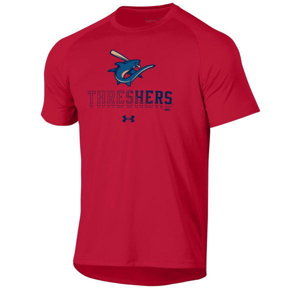 Clearwater Threshers Under Armour Batting Practice Logo Tee