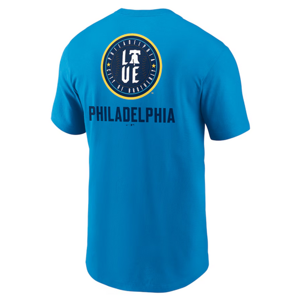 Philadelphia Phillies Nike 2024 City Connect Blue Tee