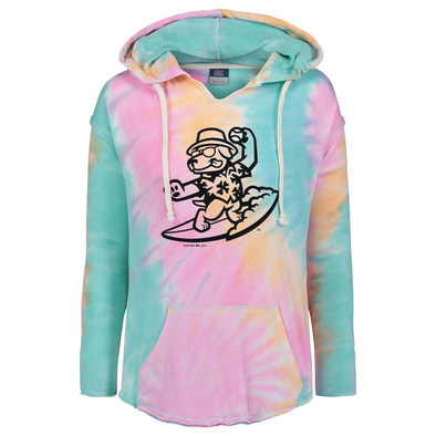 Clearwater BeachDogs MV Sport Tie Dye Nora Pull Over