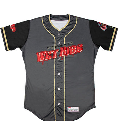 Memphis Redbirds Adult Wet Ribs Jersey