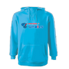 Eugene Emeralds Exploding Whales EvoShield Blue Hoodie