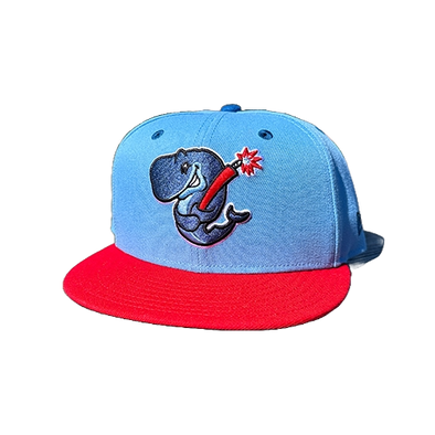 Eugene Emeralds Exploding Whales New Era Classic 9FIFTY Snapback Cap