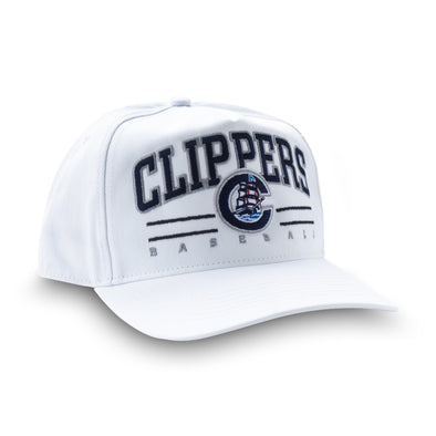 Columbus Clippers 47 Brand White Roscoe Hitch