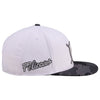 Myrtle Beach Pelicans Black Clover White Pirate Infield Snapback Adjustable Cap