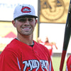 Carolina Mudcats White New Era 5950 On-Field Cap