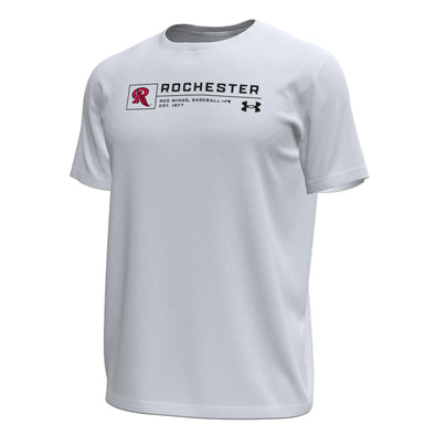 Rochester Red  Wings White Tech Tee