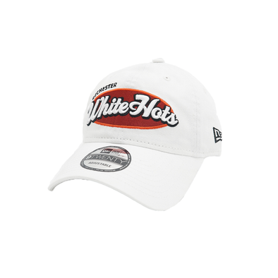 Rochester White Hots White Wordmark Cap