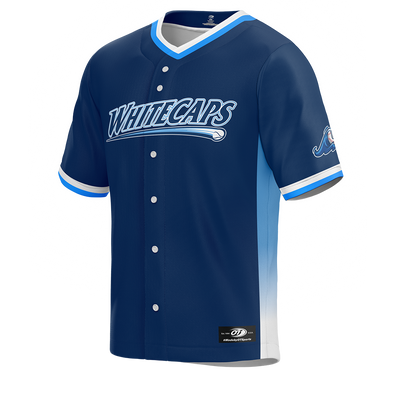 West Michigan Whitecaps 2025 Authentic Collection Alternate Navy Jersey