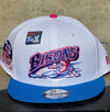 Buffalo Bisons Retro Slide x Big League Chew White 950 Snap Adj