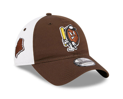 Casquette New Era 9twenty – Birmingham Iron, Grise, Patch Football (neuve Sans étiquette)