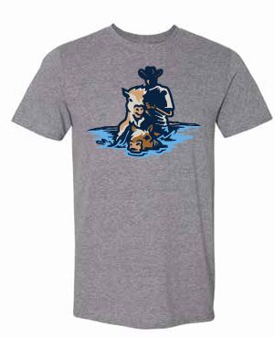 Delmarva Shorebirds 108 Stitches Wild Ponies Logo Tee