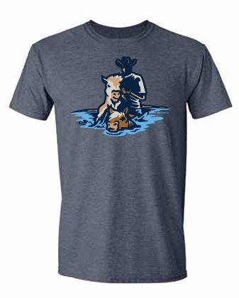 Delmarva Shorebirds 108 Stitches Wild Ponies Logo Tee