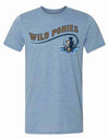 Delmarva Shorebirds 108 Stitches Wild Ponies Old Timey Tee