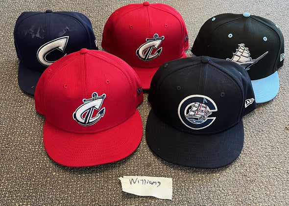 Columbus Clippers Gavin Williams Game-Used hats