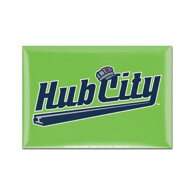 Hub City Spartanburgers Wordmark Refrigerator Magnet