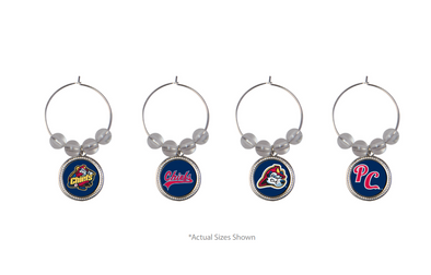 Peoria Chiefs Wine Charms