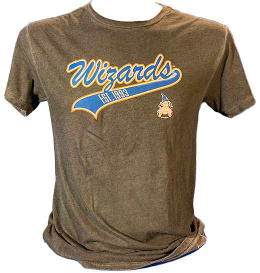 Fort Wayne Wizards Oil Wash Dark Gray Tee